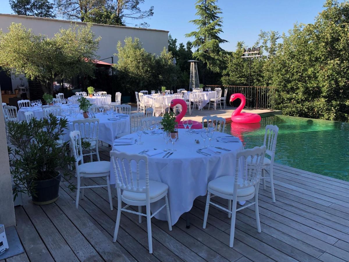 Sous Les Oliviers - Piscine Chauffee - Studios De Standing Tout-Equipes Saint-Maximin Esterno foto