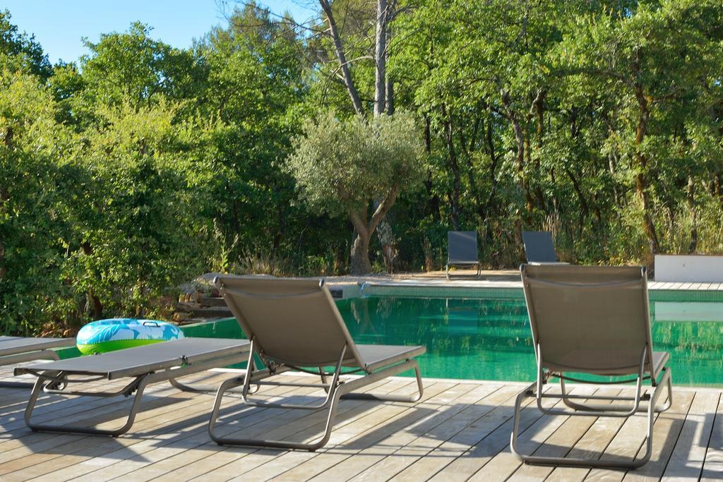 Sous Les Oliviers - Piscine Chauffee - Studios De Standing Tout-Equipes Saint-Maximin Esterno foto
