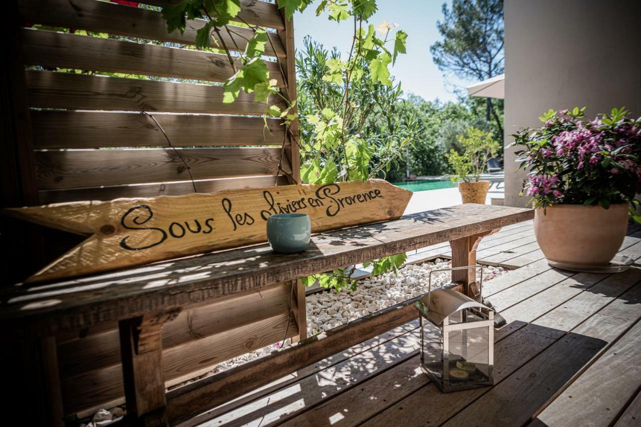 Sous Les Oliviers - Piscine Chauffee - Studios De Standing Tout-Equipes Saint-Maximin Esterno foto